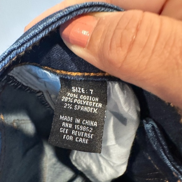 &denim Women's Dark Blue Straight Jeans - Picture 2 of 6